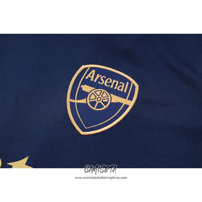 Chandal del Arsenal 2023-2024 Manga Corta Azul - Pantalon Corto